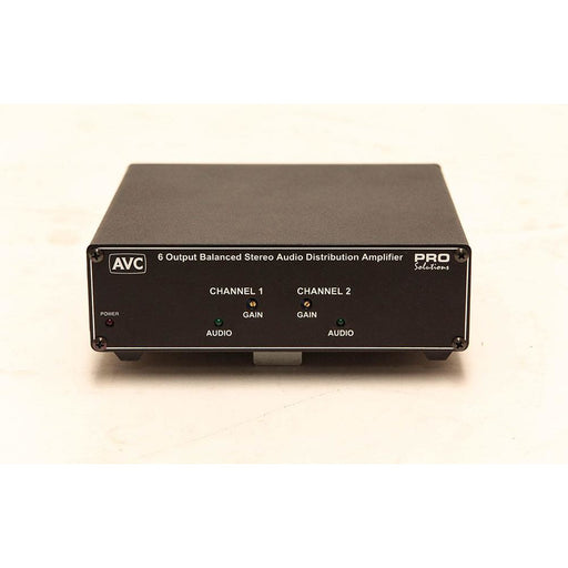 Tieline ADA600 6 output balanced audio distribution amplifier Front