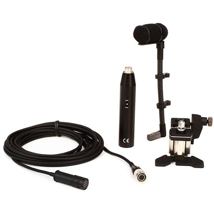 Audio Technica ATM350D - Cardioid Condenser Instrument Microphone w/ Drum Mounting System
