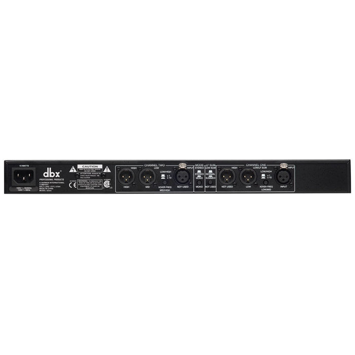 DBX 223XS Stereo 2-Way/Mono 3-Way Crossover with XLR Connectors
