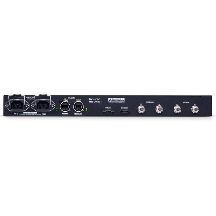 Focusrite RedNet HD32R - 1U 32 channel bridge for Pro Tools|HD with Redundant PSU and Ethernet