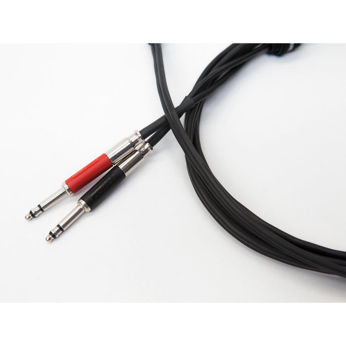 Klotz & Neutrik Stereo 3.5mm Mini Jack to dual L&R Bantam cable - 2m