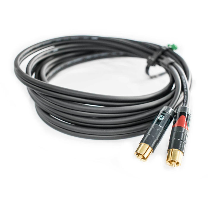 Klotz & Neutrik 2m Dual Phono Cable - Made with Klotz MC5000 Cable and Neutirk Pro-Fi Connectors