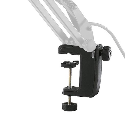 K&M 23720 - Table Clamp and base for Mic Arm 23850 - New