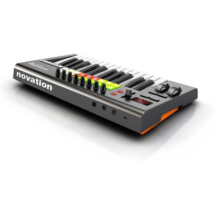 Novation LaunchKey 25 MK2 - 25 Key Keyboard Controller with 16 RGB Launch Pads