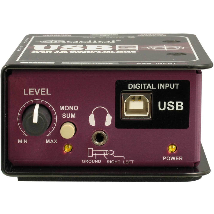 Radial Engineering USB PRO - Stereo DI for USB Source