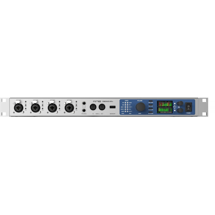 RME Fireface UFX+ - 188 Channel, 24-Bit/192kHz Pro USB 3.0 & Thunderbolt Audio Interface