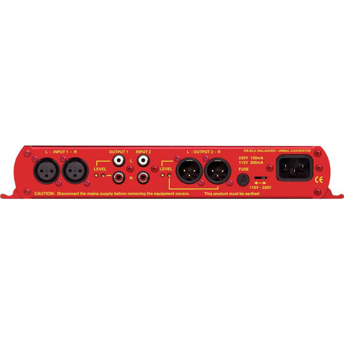 Sonifex RB-BL2 - Single Stereo Bi-Directional Matching Converter