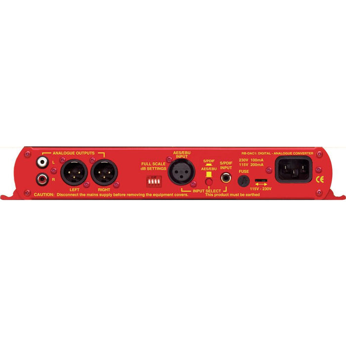 Sonifex RB-DAC1 - Digital to Analogue Converter