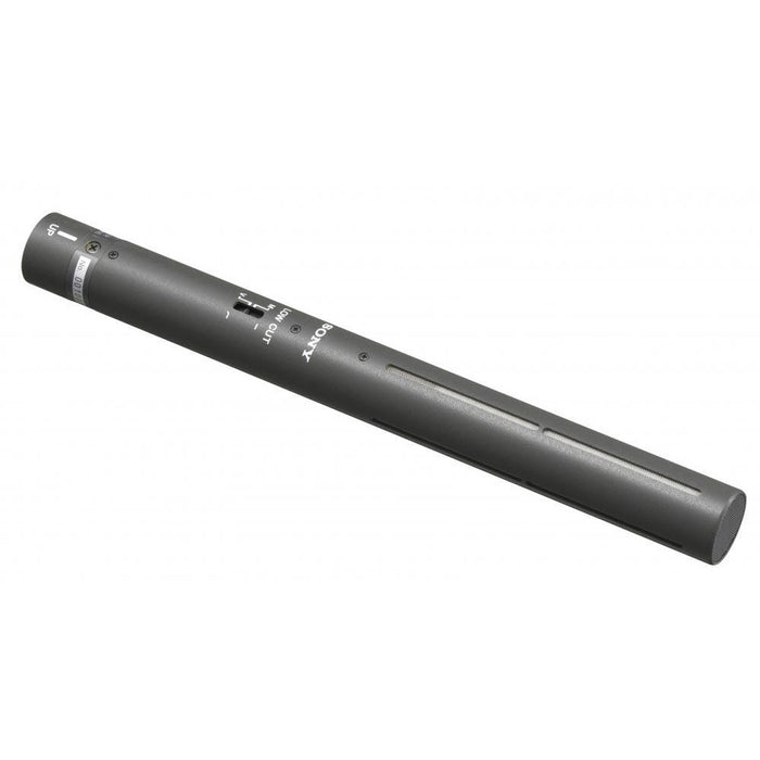 Sony ECM-673 Electret Condensor Short Shotgun Microphone, Super-Cardioid