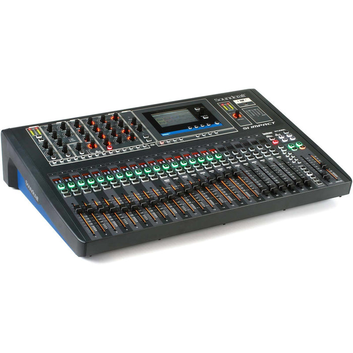 Soundcraft Si Impact - 40-input Digital Mixing Console and 32-in/32-out USB Interface and iPad Control