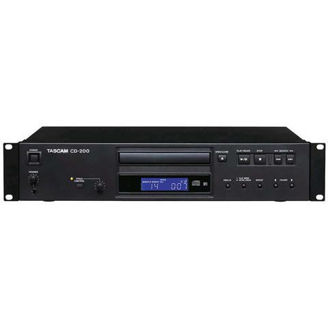 Tascam CD200 Rackmount CD player with MP3 Playback
