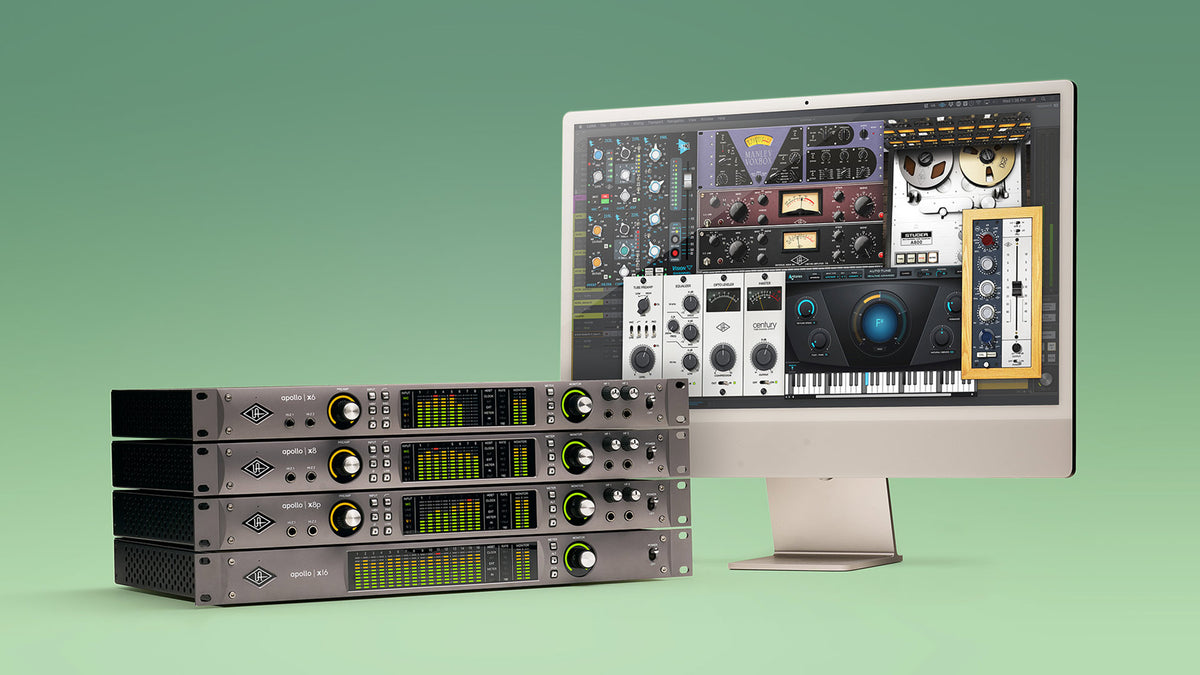 Get up to £2,691 in UAD Plug-ins Free with Rackmount Apollos — Studiocare