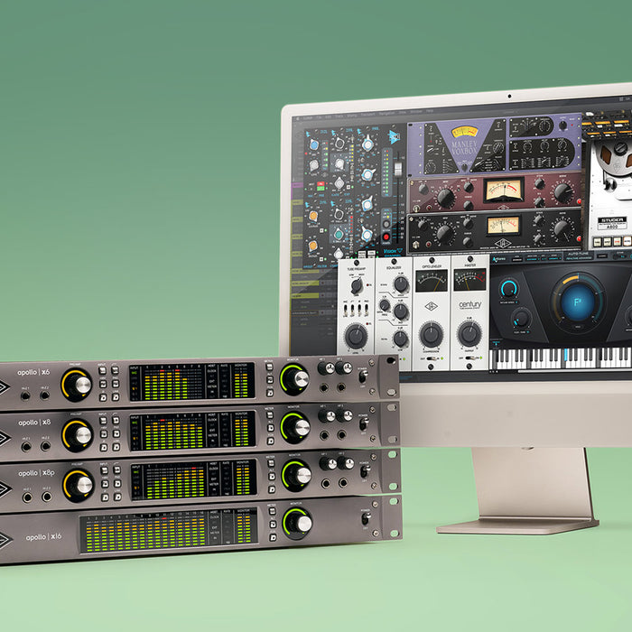 Get up to £2,691 in UAD Plug-ins Free with Rackmount Apollos