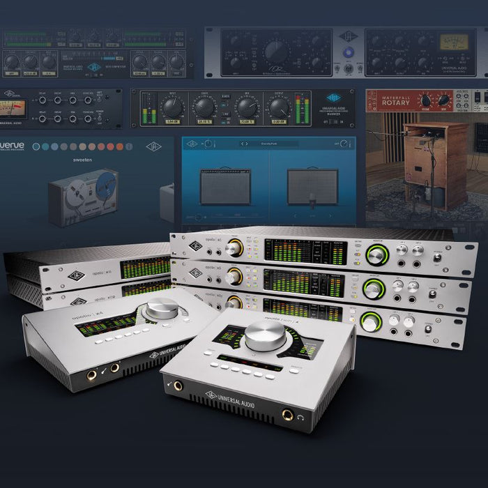 Get up to £2,737 in FREE UAD Plug-Ins with Apollo X Gen 2 Audio Interfaces