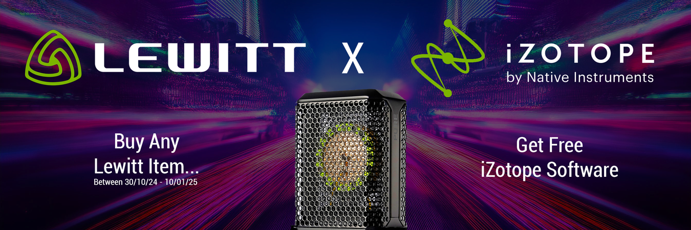 Lewitt & iZotope Deal
