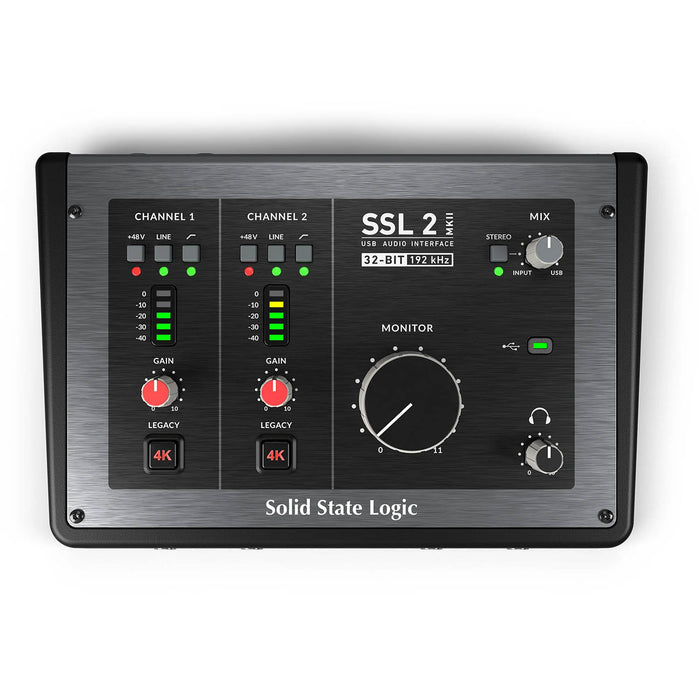 SSL 2 MKII - 2-in/2-out USB Audio Interface