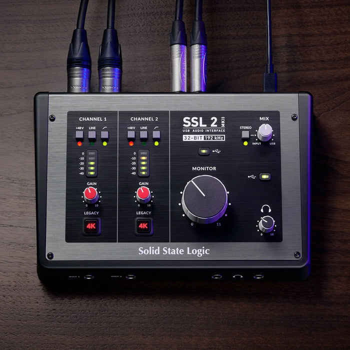 SSL 2 MKII - 2-in/2-out USB Audio Interface