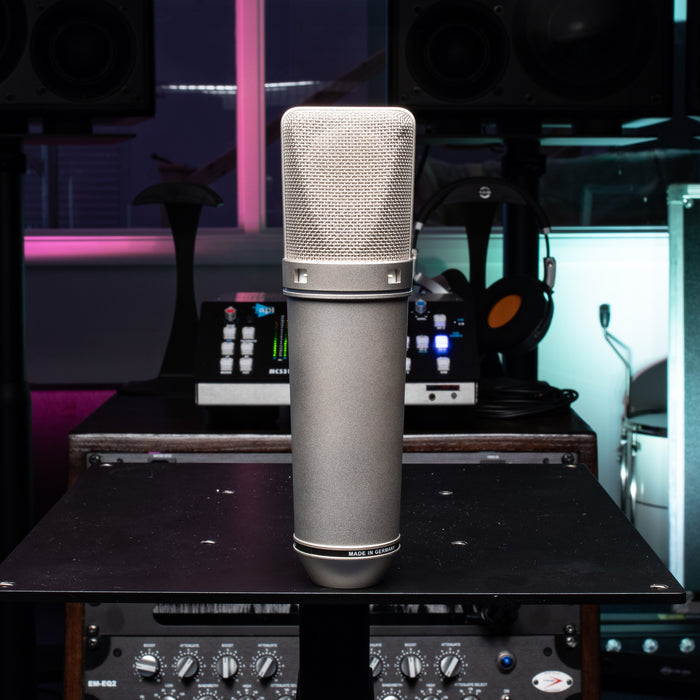 Neumann U67 Studio Tube Microphone Set - Pair (Consecutive Serial) inc. Valve & Cable Upgrade (Used)