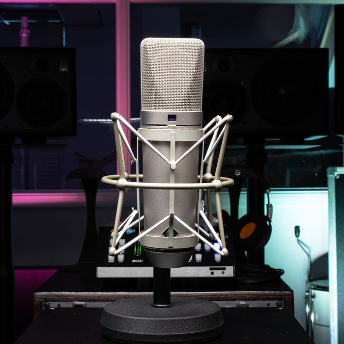 Neumann U67 Studio Tube Microphone Set - Pair (Consecutive Serial) inc. Valve & Cable Upgrade (Used)