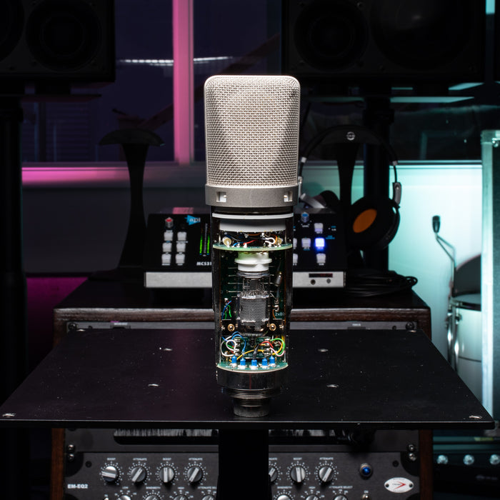 Neumann U67 Studio Tube Microphone Set - Pair (Consecutive Serial) inc. Valve & Cable Upgrade (Used)