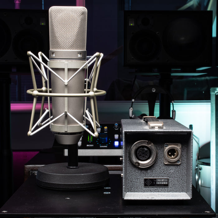 Neumann U67 Studio Tube Microphone Set - Pair (Consecutive Serial) inc. Valve & Cable Upgrade (Used)