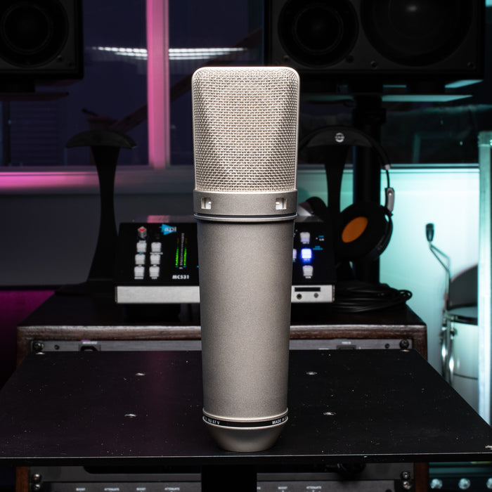 Neumann U67 Studio Tube Microphone Set - Pair (Consecutive Serial) inc. Valve & Cable Upgrade (Used)