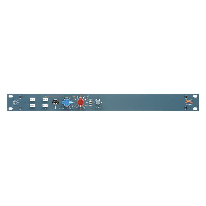 BAE 1073MPF - Single Channel Rackmount HPF Mic Pre without Power Supply