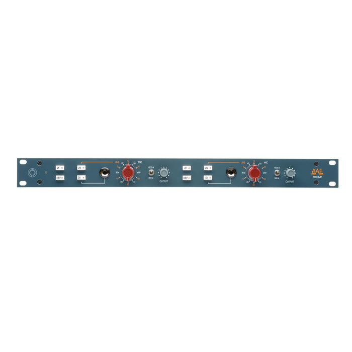 BAE 1073MP - Dual Channel Rackmount Mic Pre with Power Supply