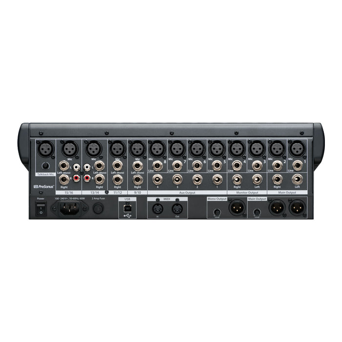 PreSonus StudioLive 16.0.2 USB Digital Console Mixer