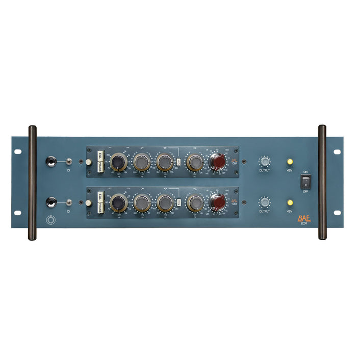 BAE 2CR - 2-Channel 10-Series Module Rack