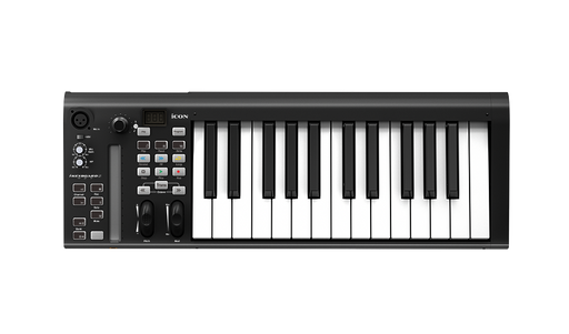 Icon iKeyboard 3S ProDrive III - USB MIDI Controller Keyboard with 25 keys