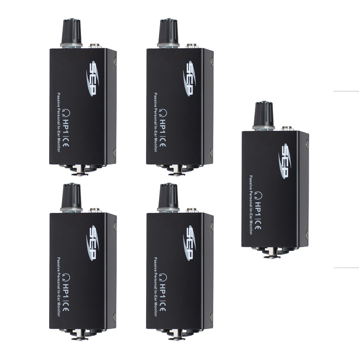 SCP HP-1 Passive Headphone Volume Controller w/Belt Clip - Pack of 5