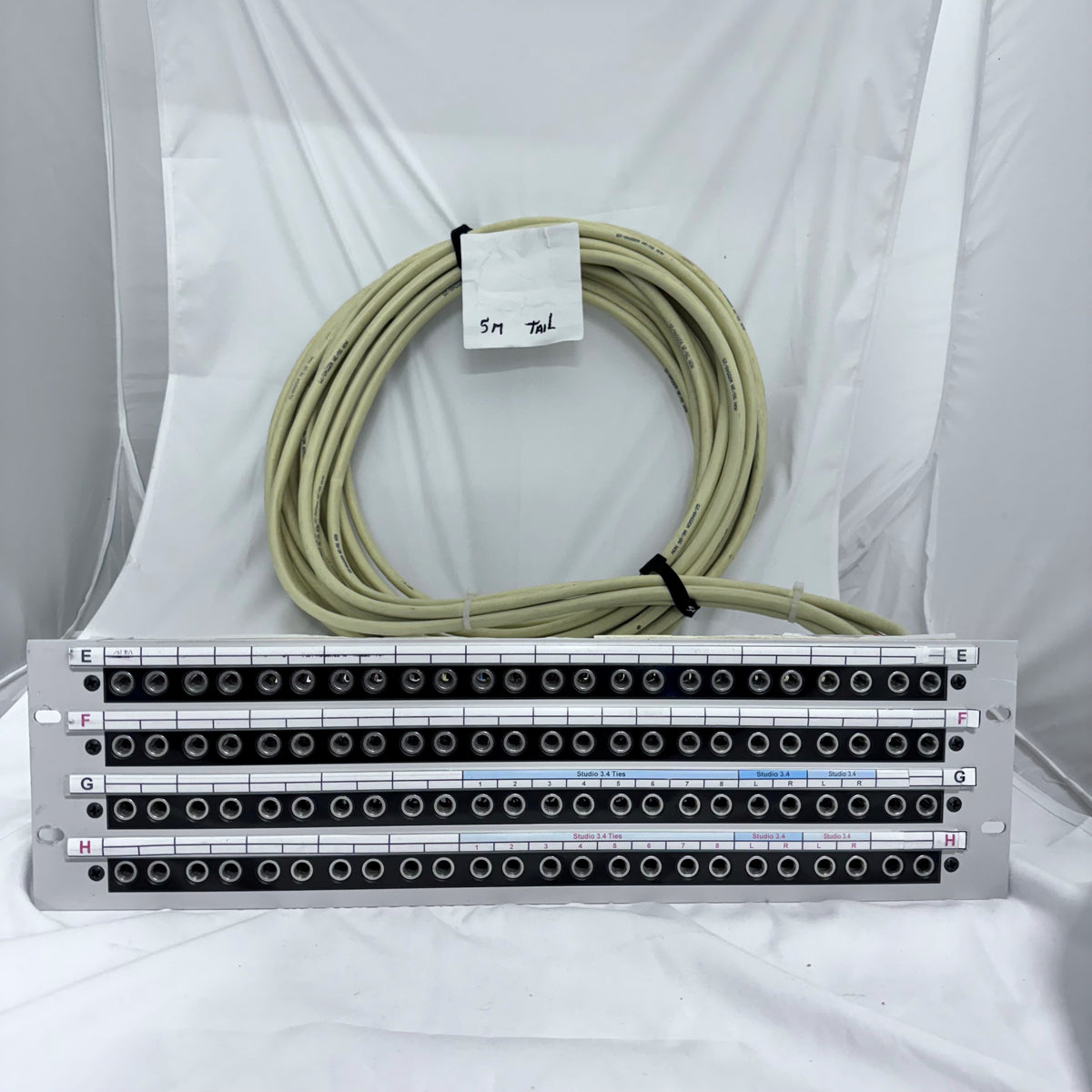 96 Way GPO Patchbay – Wired to 5m Tails — Studiocare