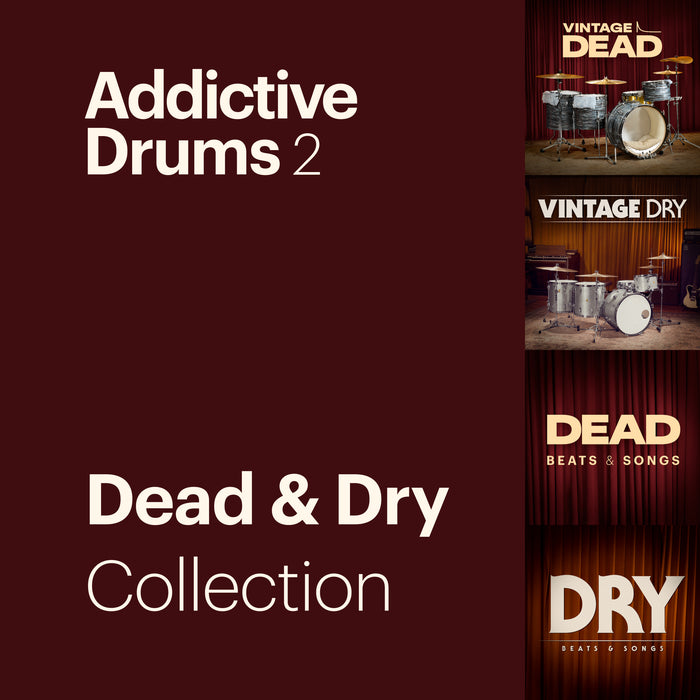 XLN Audio - Addictive Drums 2: Dead & Dry Collection