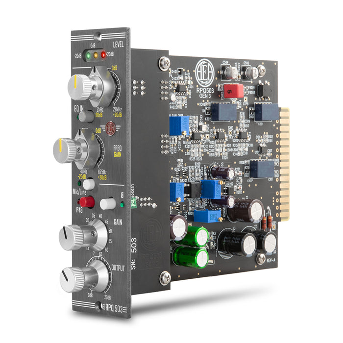 AEA RPQ503 Preamp Module & EQ - Lunchbox 500 Series