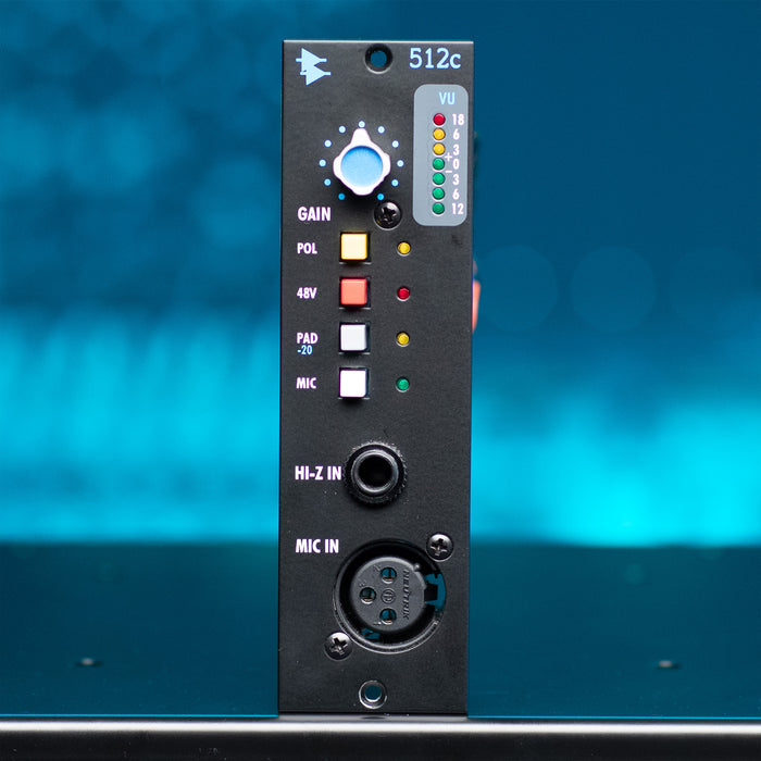 API 500 Series 512C - Mic/Line Preamp/DI - B-Stock - Ex-Demo