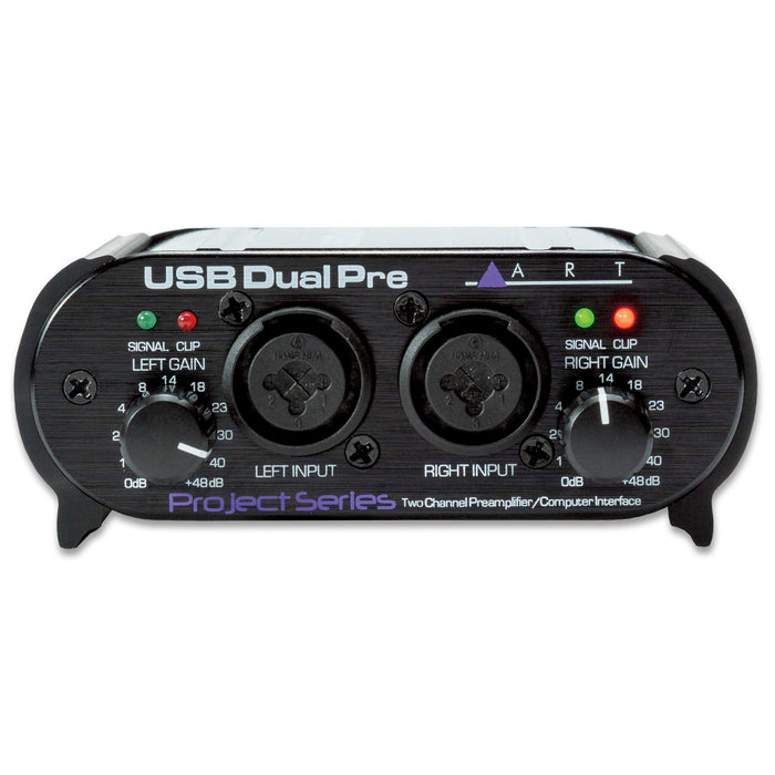 ART USB DUAL PRE Project Series - 2Ch PreAmp with USB