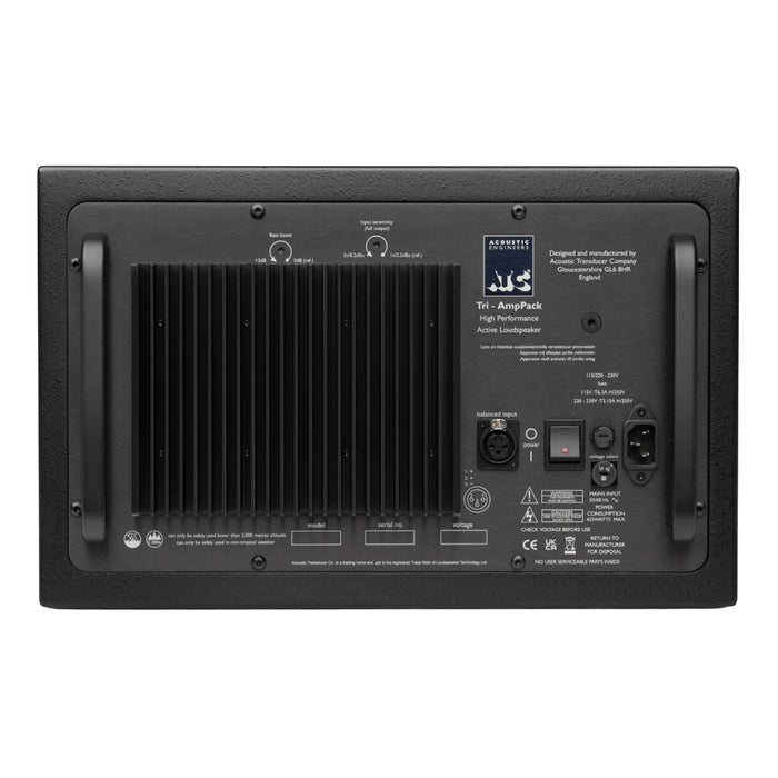 ATC SCM25A PRO MK2 - Compact Three-Way Active Monitor Speaker (Pair)