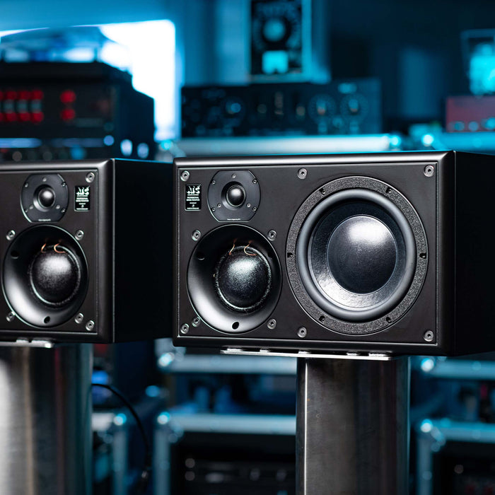 ATC SCM25A PRO MK2 - Compact Three-Way Active Monitor Speaker (Pair) - B-Stock