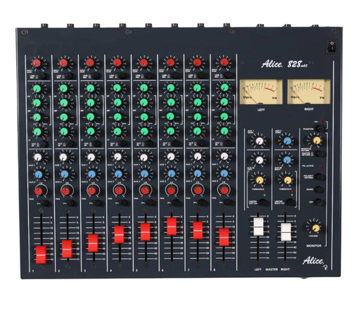 Alice 828 MkIII Mixing Desk with 8x Mic and Line Channels