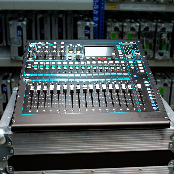 Allen & Heath QU16 Compact Digital Mixer with AR84 Expander, Cable and Flightcase - Used