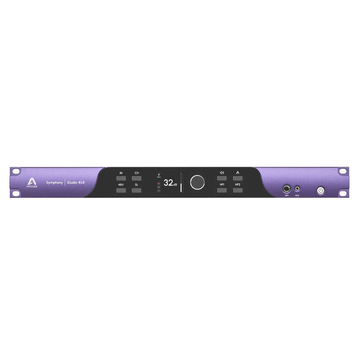 Apogee Symphony Studio 8x8 USB-C Audio Interface for Stereo Mixing and Recording with Output DSP