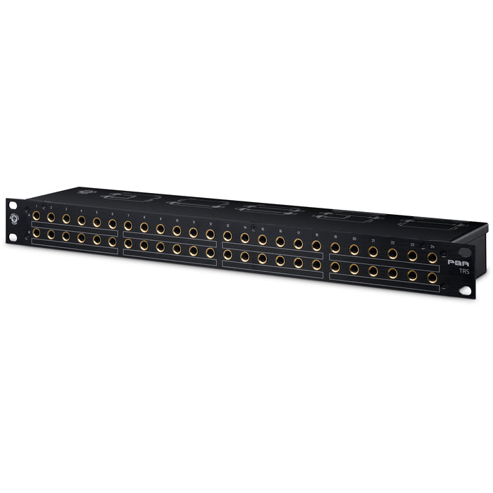 Black Lion Audio PBR TRS 48-point Gold-Plated Patchbay