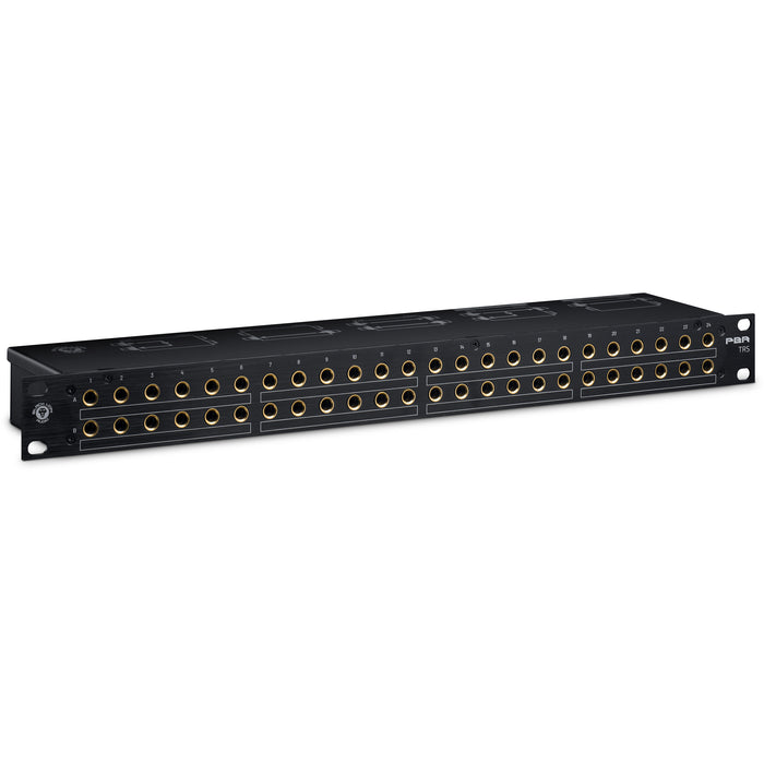 Black Lion Audio PBR TRS 48-point Gold-Plated Patchbay