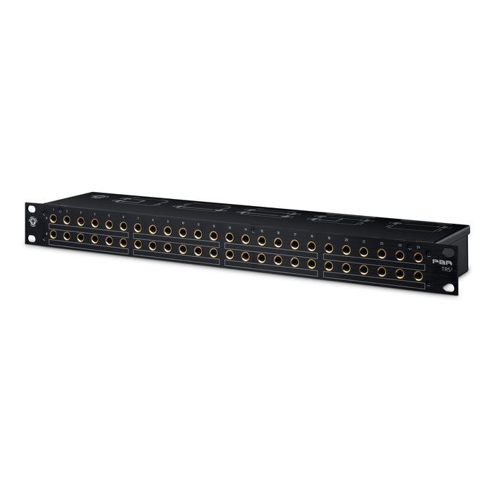 Black Lion Audio PBR TRS3 48-point Gold-Plated TRS Patchbay