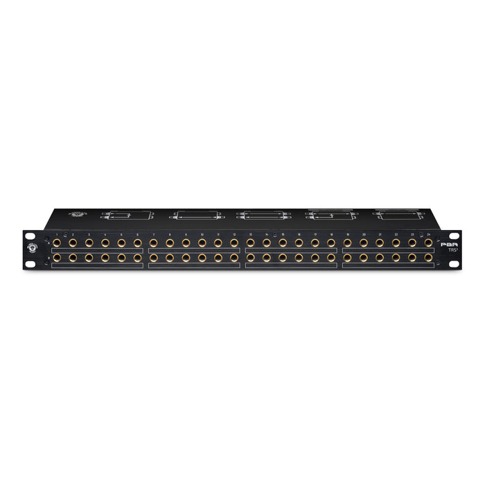 Black Lion Audio PBR TRS3 48-point Gold-Plated TRS Patchbay