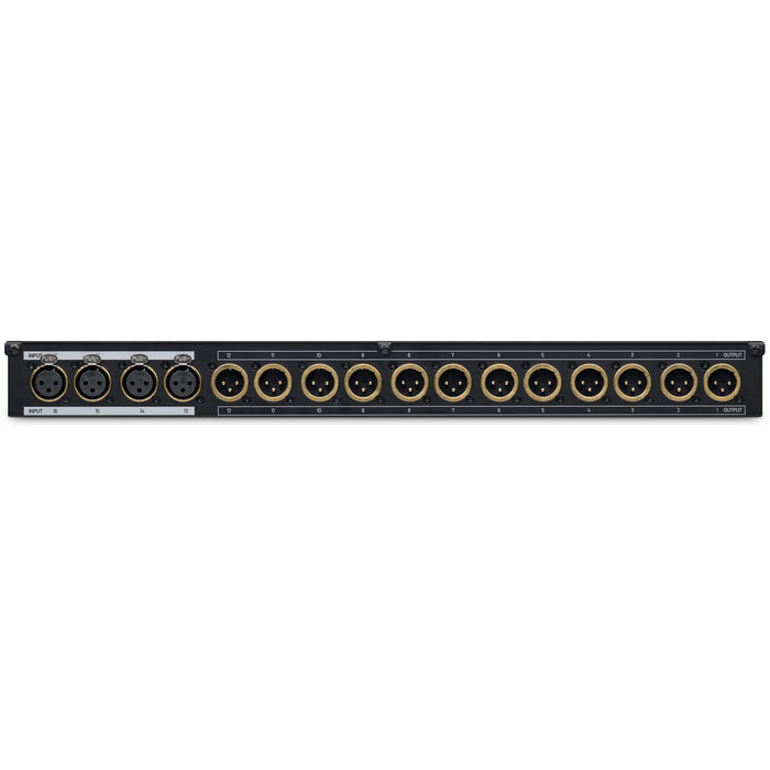 Black Lion Audio PBR XLR 16-point Gold-Plated XLR Patchbay