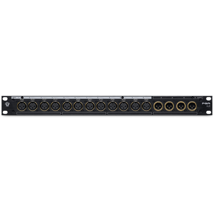Black Lion Audio PBR XLR 16-point Gold-Plated XLR Patchbay