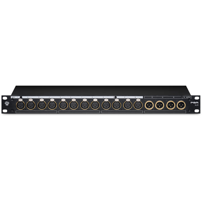 Black Lion Audio PBR XLR 16-point Gold-Plated XLR Patchbay