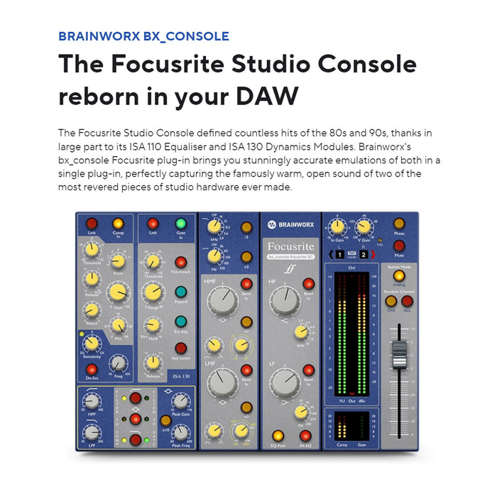 Focusrite ISA TWO - Dual Channel Classic ISA Mic Preamp/DI